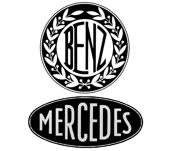 Sigle vechi Benz și Mercedes.