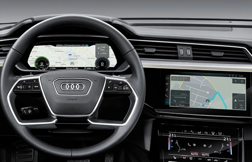 Cabină Audi e-tron